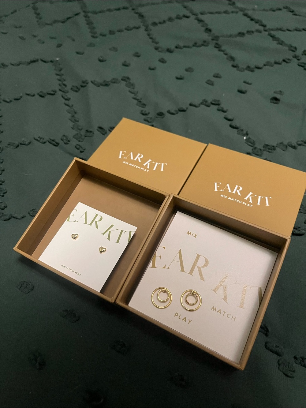 EAR KIT Gold Earring Set